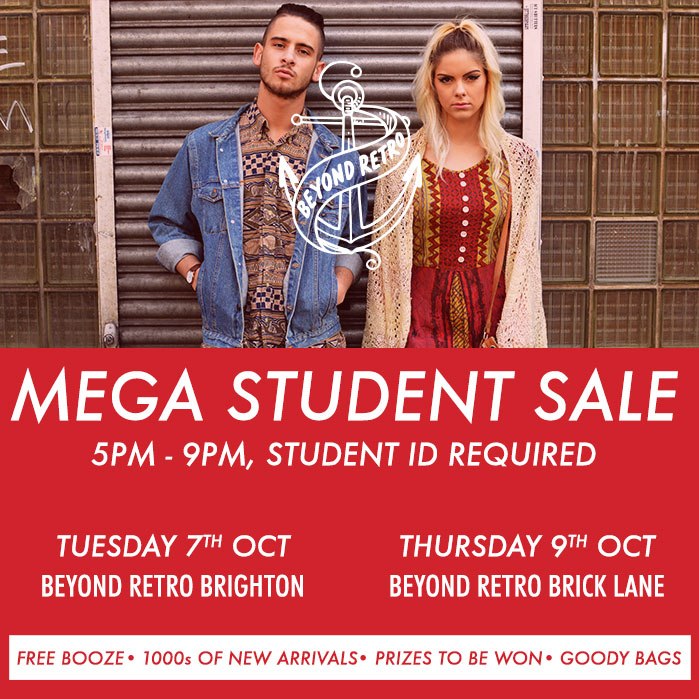 We Like: Beyond Retro Student Sale