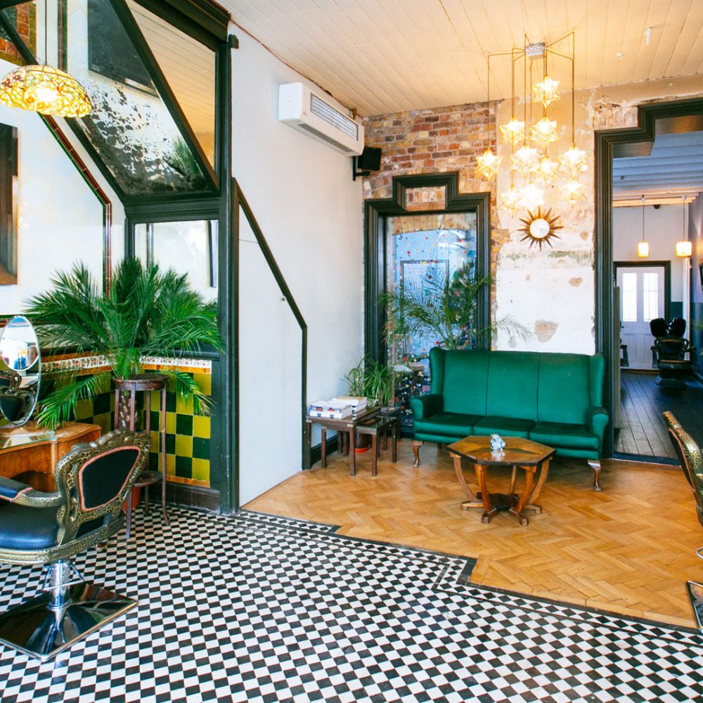 Blue Tit London Salon hairdressers in peckham interior