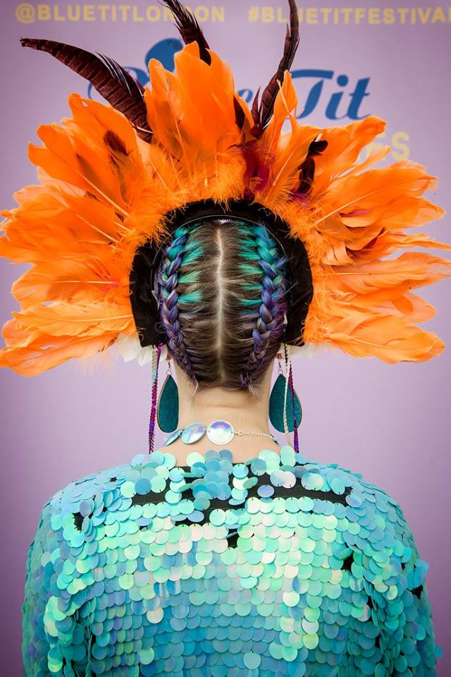 Blue Tit Does Field Day