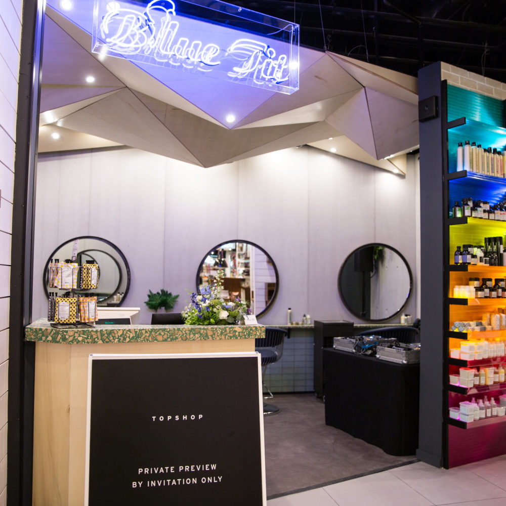 Step inside our new Topshop hair salon