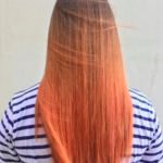 Olaplex blow dry and colour