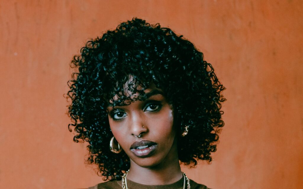 Texture release Elongate curl