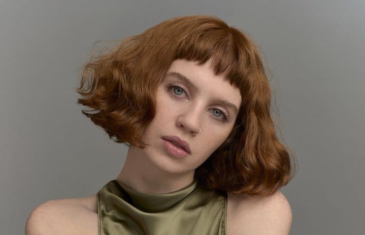 Wavy Bob with Fringe