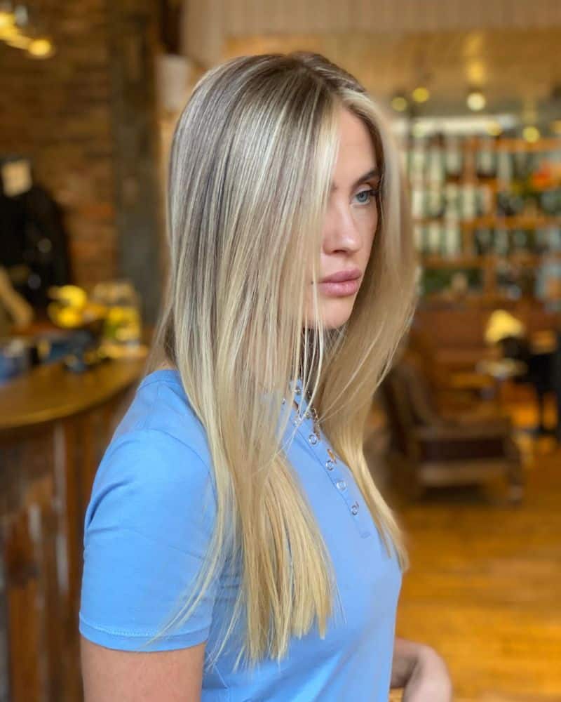 blonde colour correction after